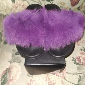 Fanzy purple sandals